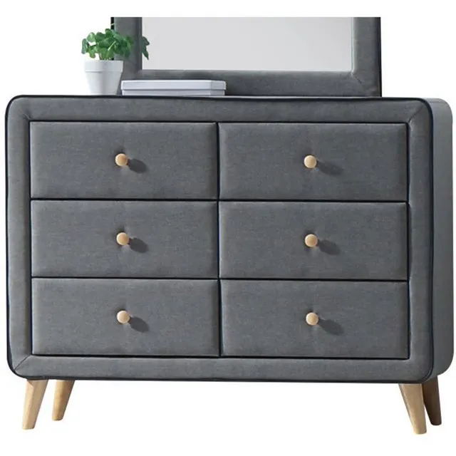 Zavior 6 Drawer Dressing Table