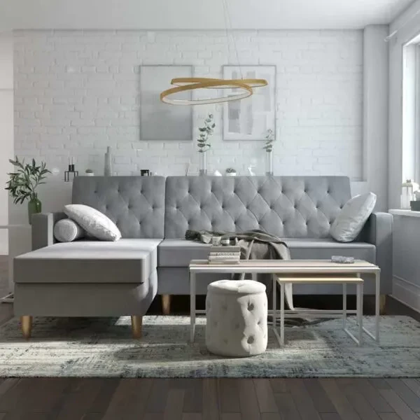 Zavior Furniture 2Piece Corner Sofa Chaise – furniture - product image 1