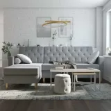 Zavior Furniture 2Piece Corner Sofa Chaise – furniture thumbnail 1