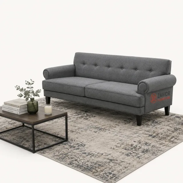 Kinsley Upholstered Couch – furniture