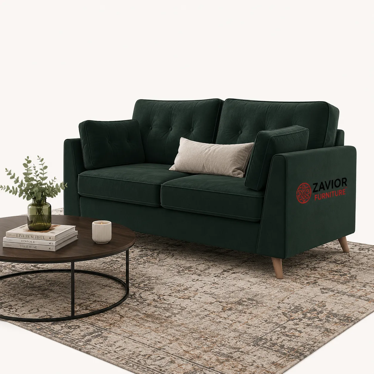 Zavior Furniture Clem Upholstered Sofa – furniture
