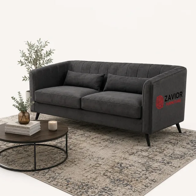 Velvet 3 Seater Sofa Zavior Furniture – furniture