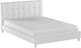 Zavior Faux Leather Bed with Crystal Button Tufted Headboard thumbnail 6