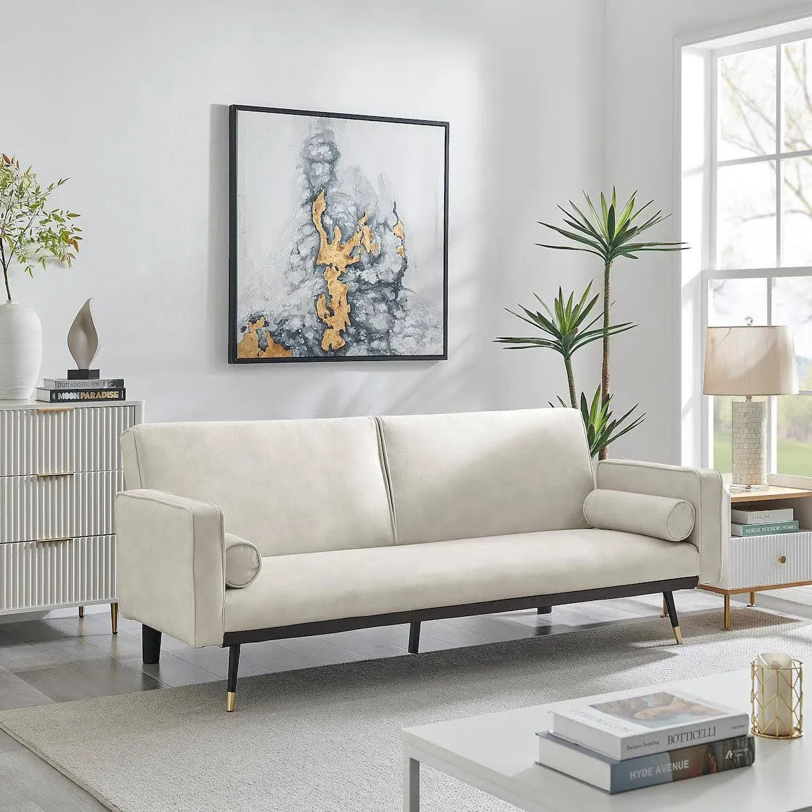 Gerner 3 Seater Upholstered Sofa – furniture