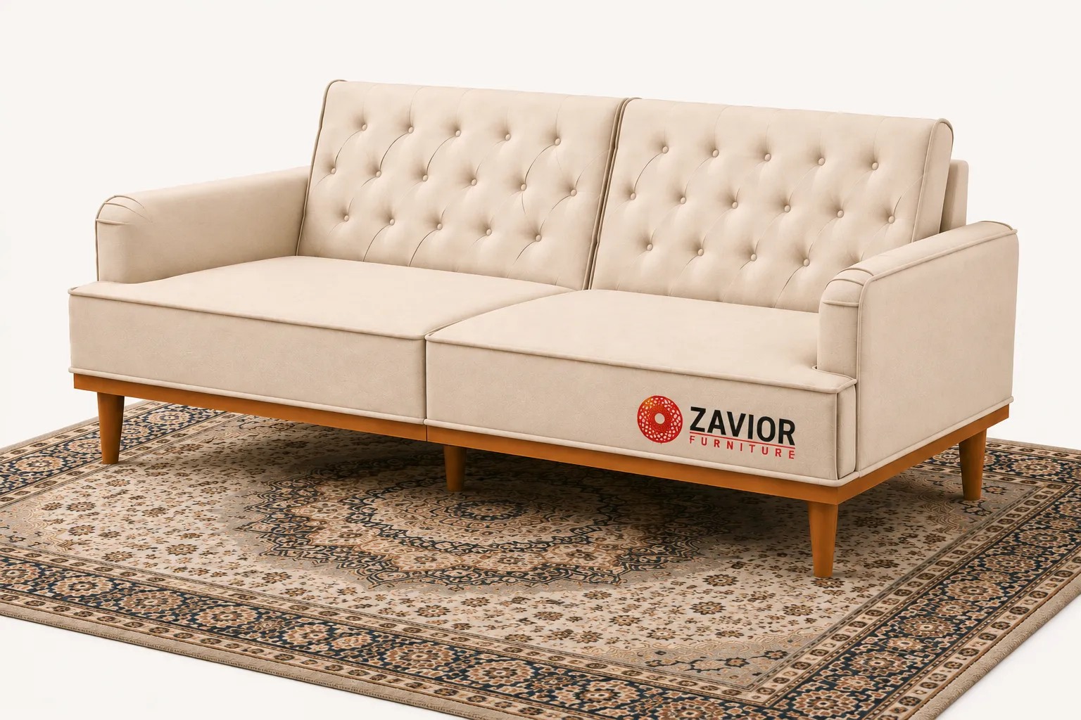 Chanin Velvet Rolled Arm Chesterfield Sofa – furniture