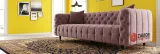 Dagenham Velvet Round Arm Sofa – furniture thumbnail 1