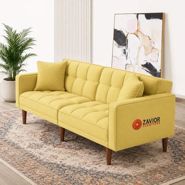 Futon Mcbain Square Arm Sofa – furniture