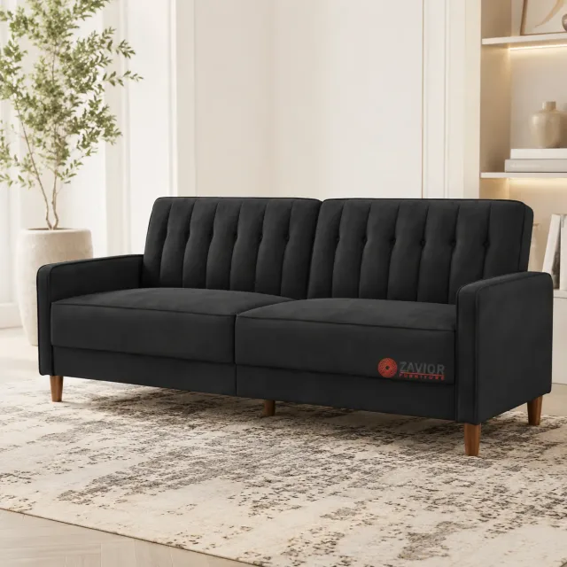 Cornell Square Arm Sofa Bed – furniture
