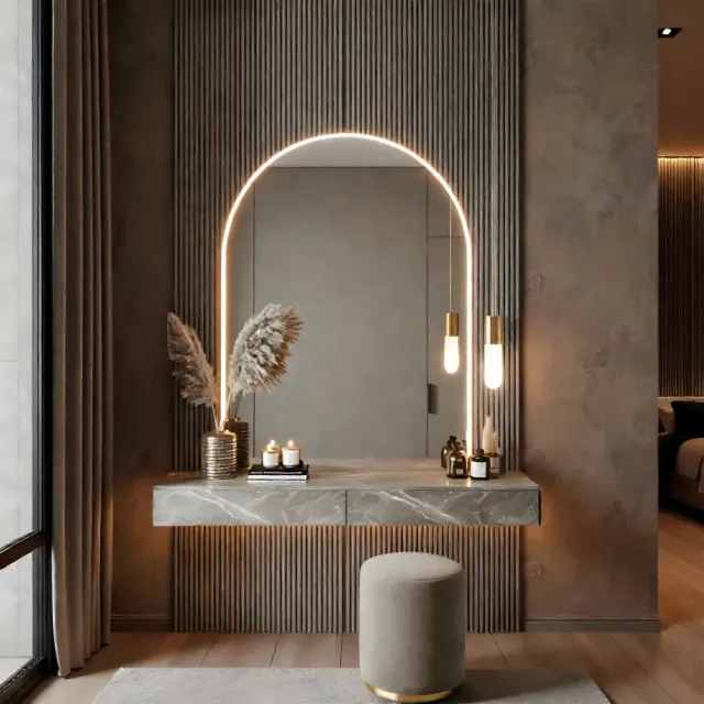 Maile High LED Vanity Table