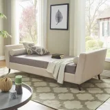 Simple Fabric Upholstered Daybed – furniture thumbnail 3