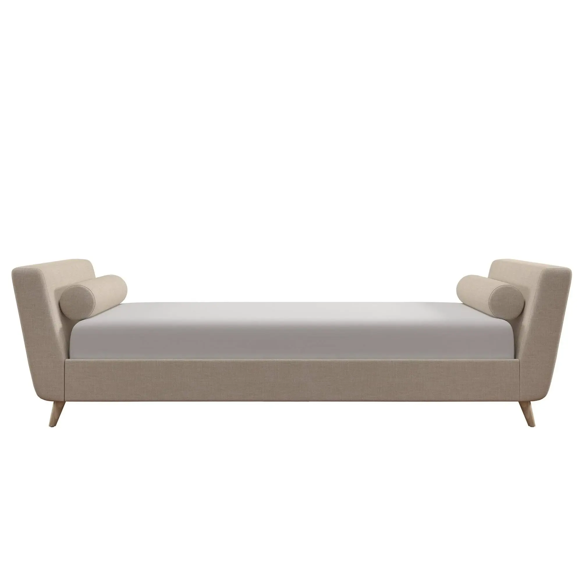 Simple Fabric Upholstered Daybed – furniture