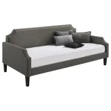 Polyester twin daybed, Gray – furniture