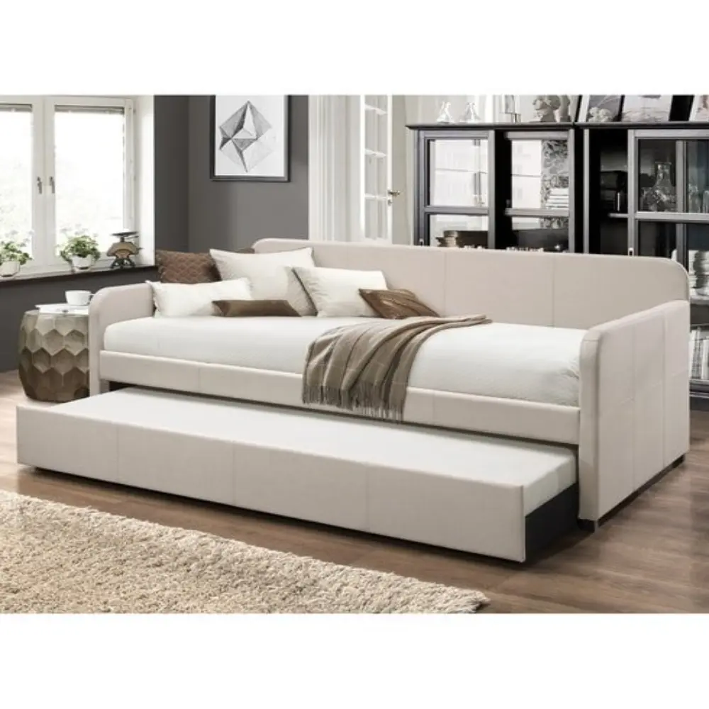Anthony Upholstered Daybed with Trundle – furniture