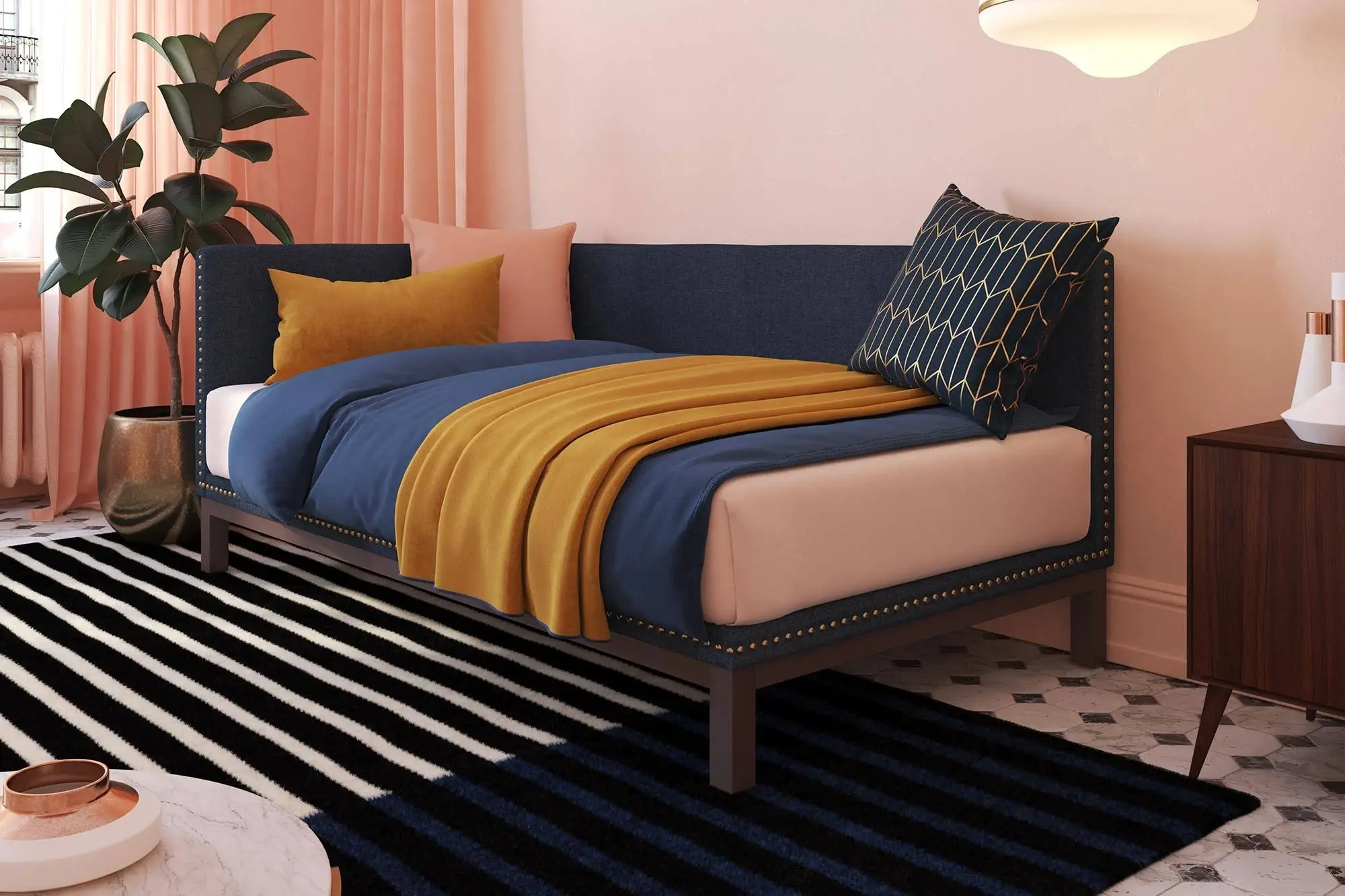 Dayton Full-size Upholstered Daybed – furniture