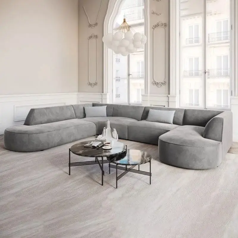 Italian Charles Panoramic Corner Sofa in Dubai – Modern Luxury for Your Living Room – furniture