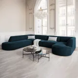 Italian Charles Panoramic Corner Sofa in Dubai – Modern Luxury for Your Living Room – furniture thumbnail 5