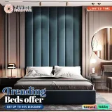 Vertical Wall Panel Bed for Modern Luxury Bedrooms in Dubai and UAE – furniture thumbnail 1
