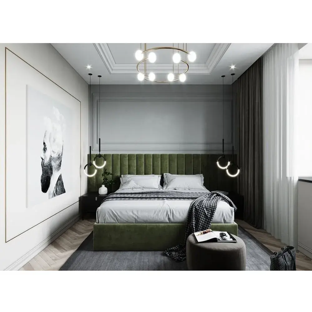 Upholstered Headboards and Wall Panels for a Stylish and Comfortable Bedroom – furniture