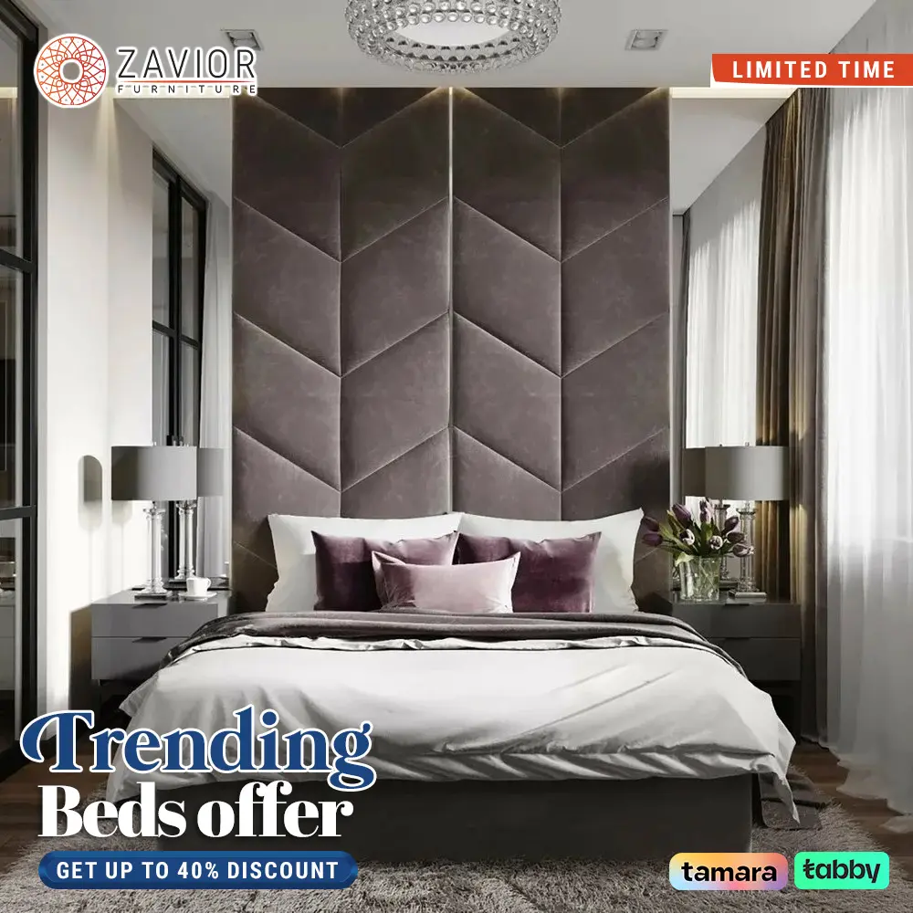 Sheron Wall Panels Bed – Luxurious Upholstered Wall Panels for Ultimate Comfort – furniture