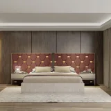 Mebi Bed Dubai – Elegant Upholstered Bed with Custom Finishes – furniture thumbnail 3