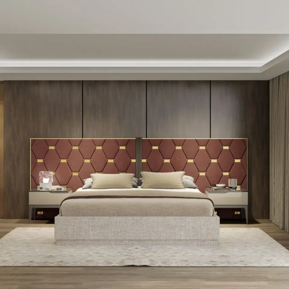 Mebi Bed Dubai – Elegant Upholstered Bed with Custom Finishes – furniture - product image 6