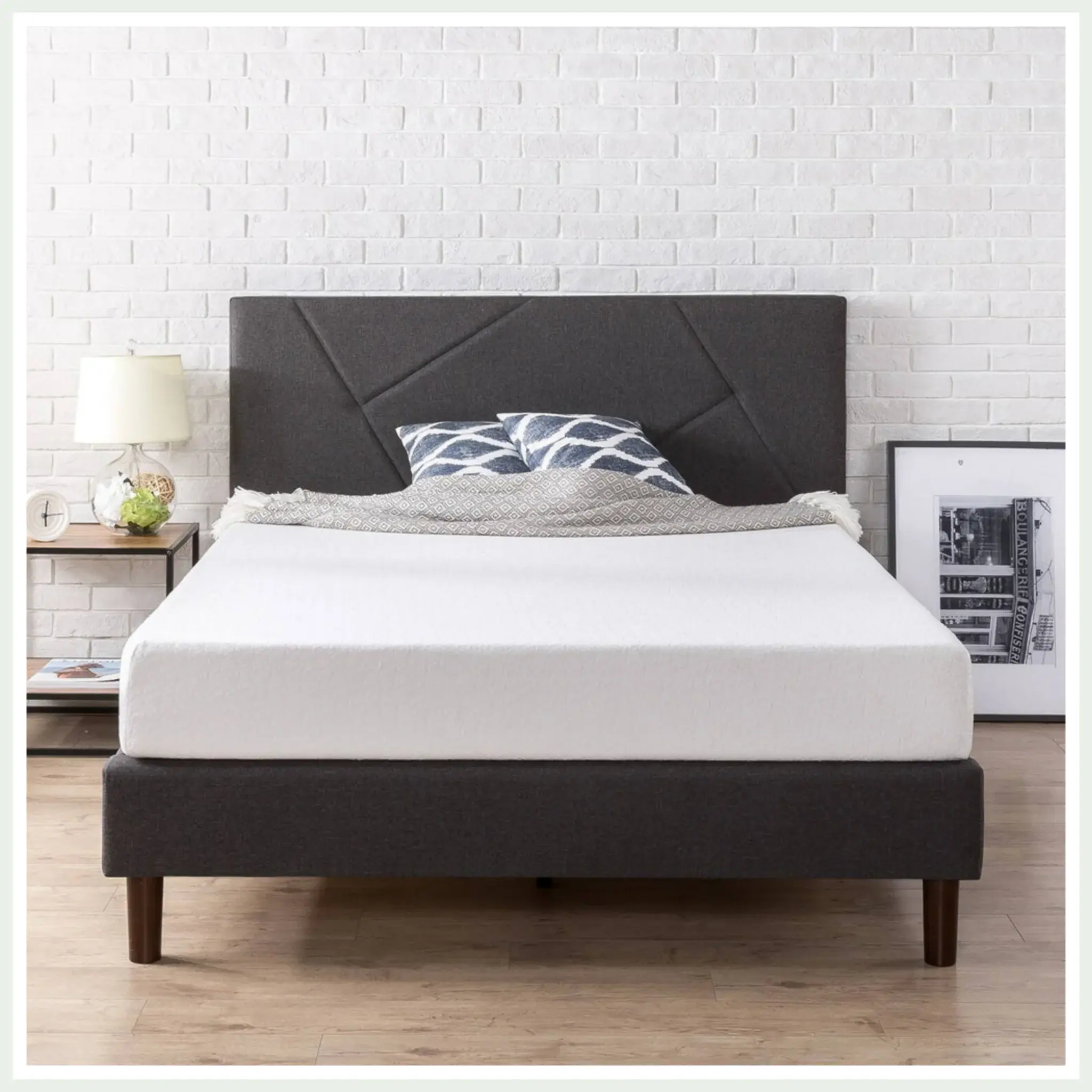 Bartley Platformed Upholstered Platform Bed – furniture
