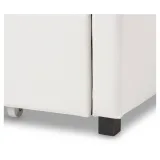 Zavior White Wood Bedroom Set with Storage Units thumbnail 7