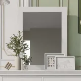 Zavior White Wood Bedroom Set with Storage Units thumbnail 5