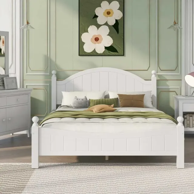 Bedroom Sets with 4 Pieces including Bed, Dresser, Mirror, and Nightstand – furniture