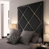 Vintage Victorian Tall Headboard Bed – furniture thumbnail 2