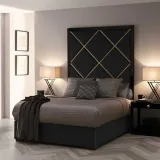 Vintage Victorian Tall Headboard Bed – furniture thumbnail 1