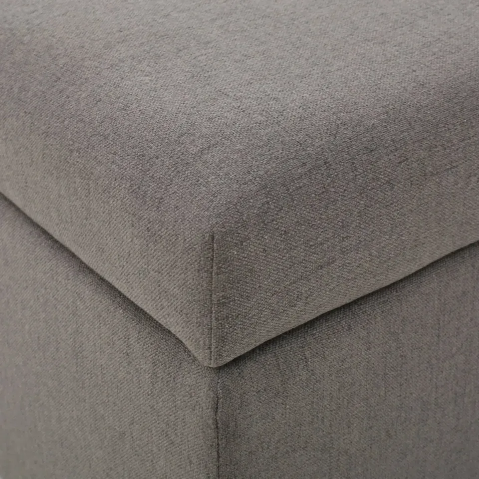Button Tufted Square Ottoman with Storage – furniture - product image 2