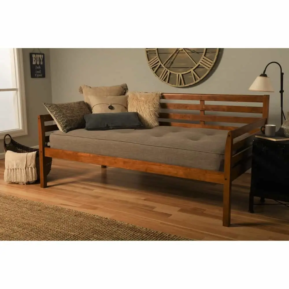 Copper Grove Kutaisi Daybed with Linen Stone Mattress – furniture