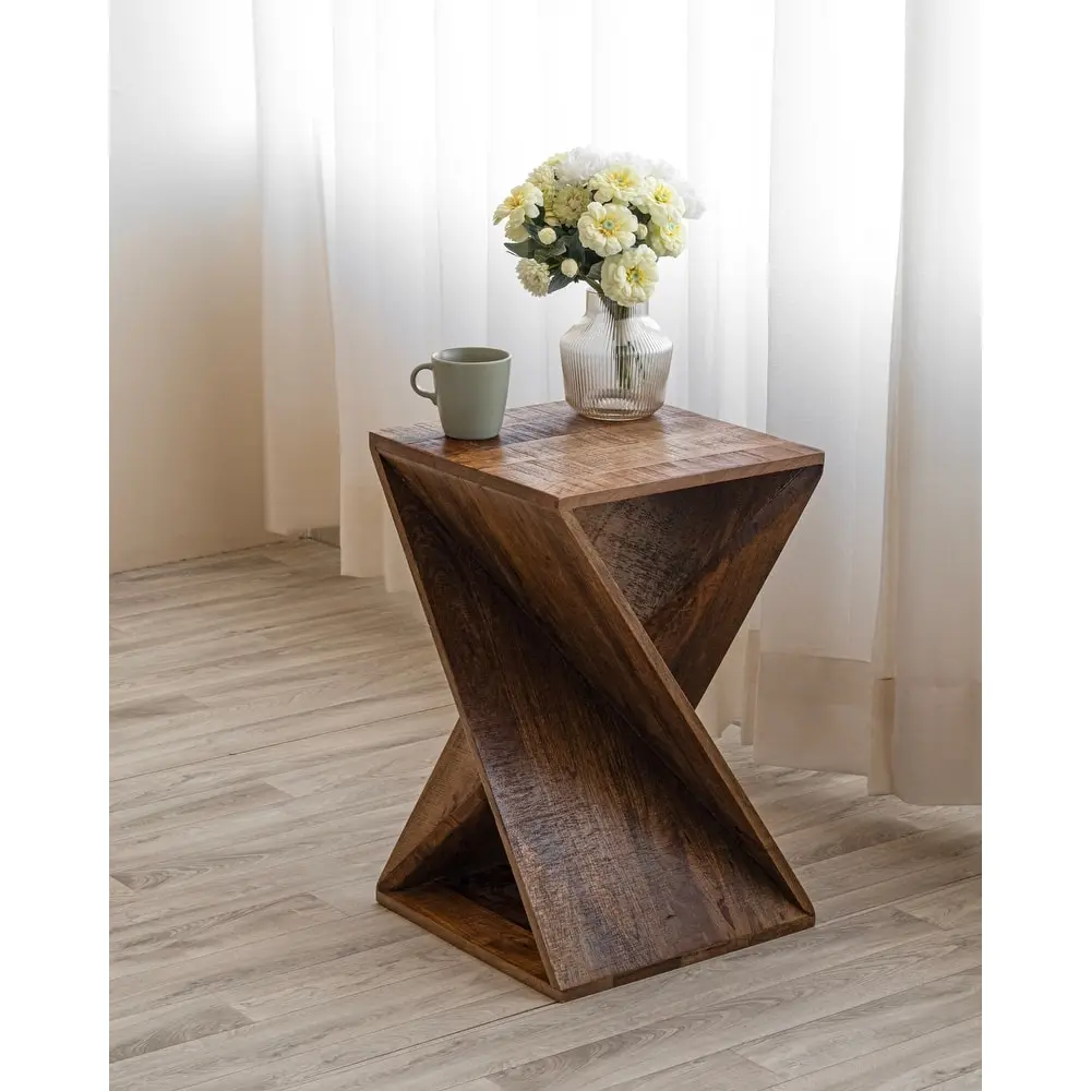 Albany Living Twisted End Table – furniture