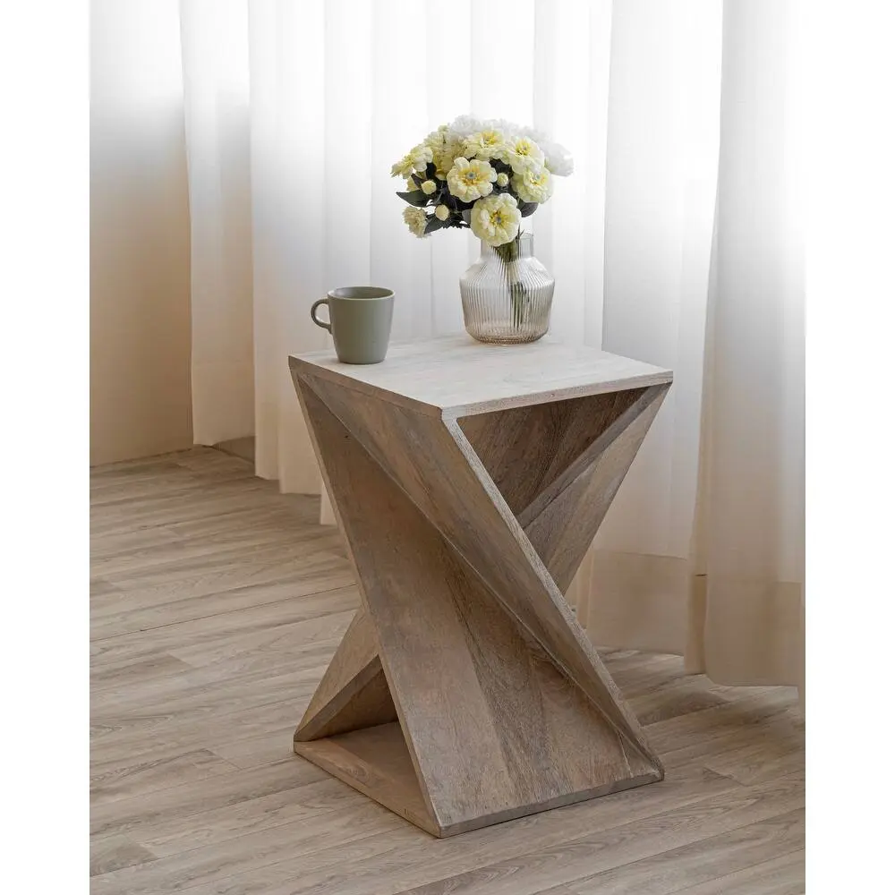 Albany Living Twisted End Table – furniture