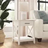 Key West End Table with Storage by Bush Furniture – furniture thumbnail 5