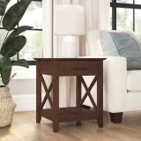 Key West End Table with Storage by Bush Furniture – furniture thumbnail 8