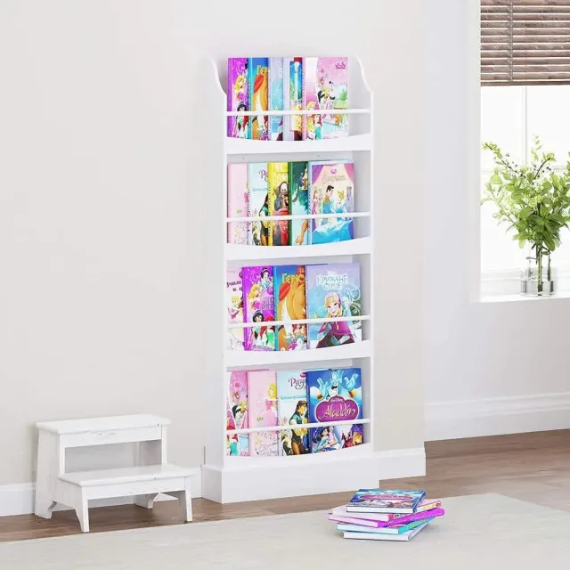 UTEX Kids Bookshelf,Children’s Bookcases and Storage, Kids Bookcase Rack Wall for Bedroom,Study Living Room – furniture