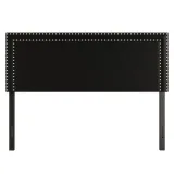 Zavior Dark Grey Velvet Ottoman Bed with Studded Headboard thumbnail 5