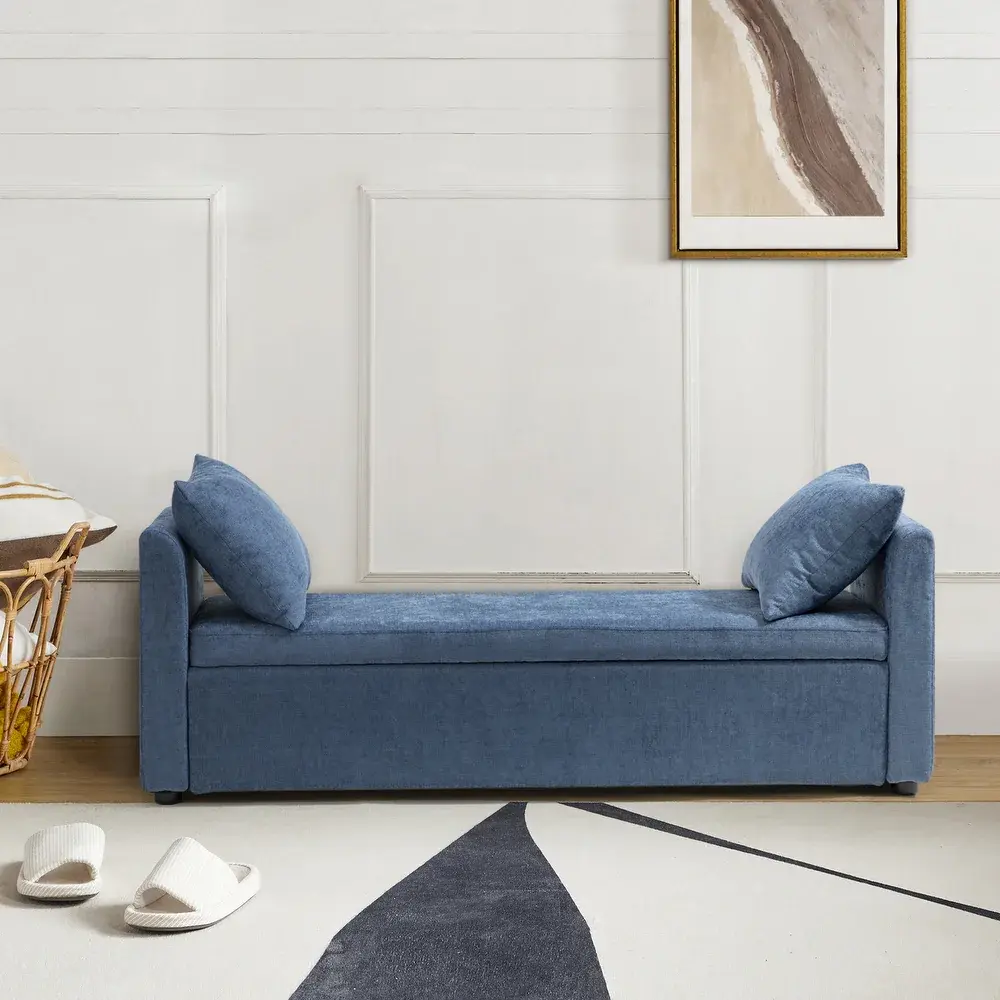 Franco Upholstered Bench with Storage Space – furniture