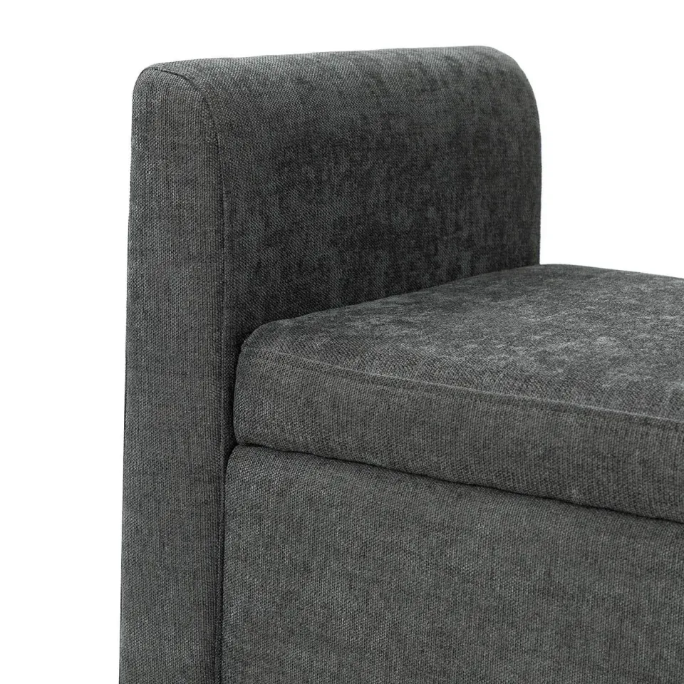 Franco Upholstered Bench with Storage Space – furniture - product image 3