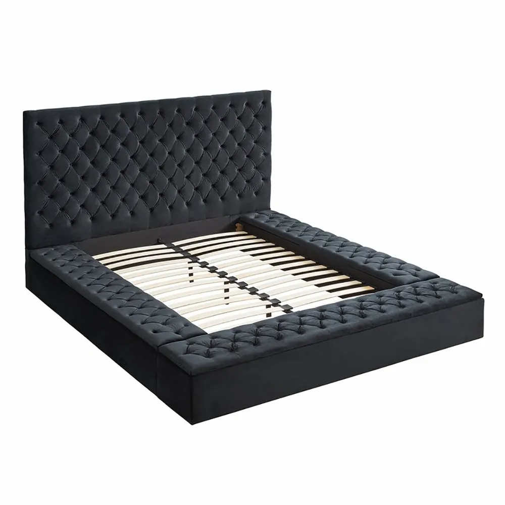 Zavior Daxia Tufted Upholstered Platform Bed