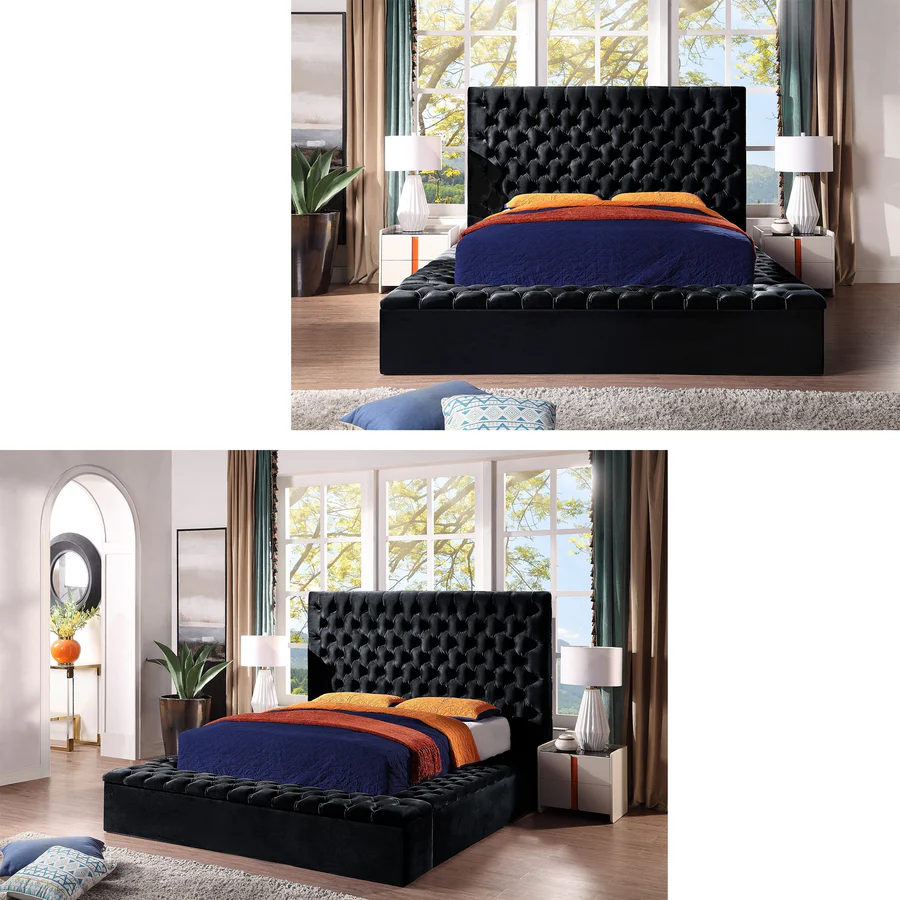 Zavior Daxia Tufted Upholstered Platform Bed