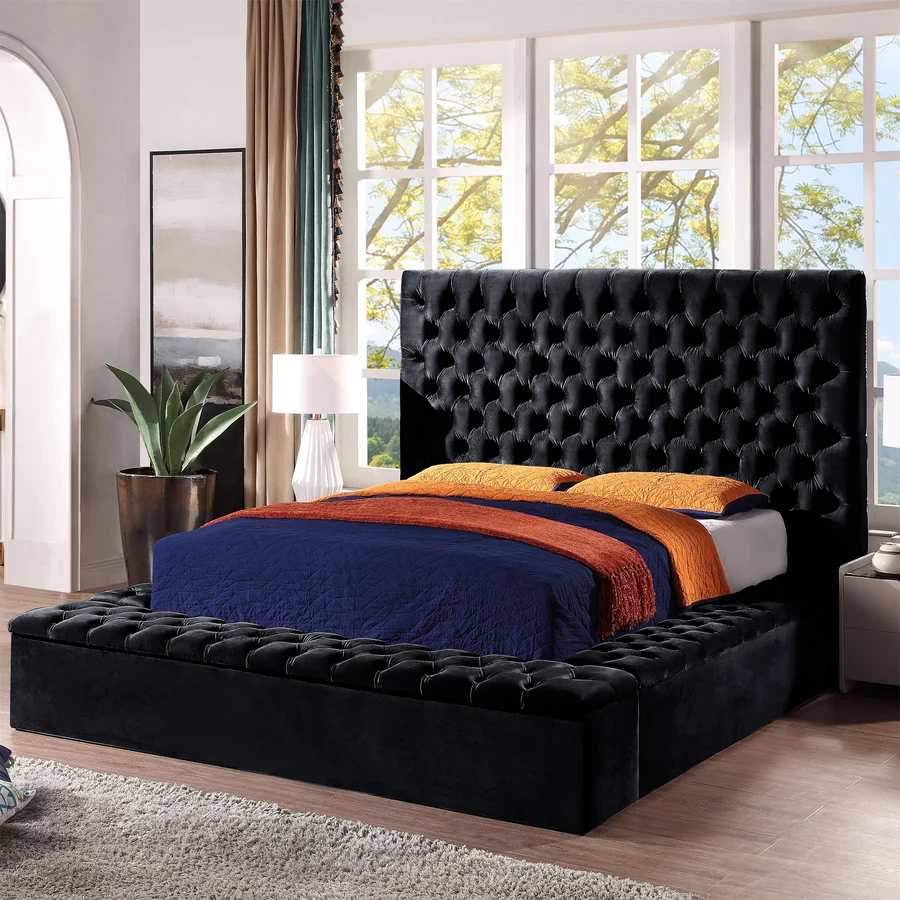 Zavior Daxia Tufted Upholstered Platform Bed
