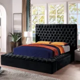 Zavior Daxia Tufted Upholstered Platform Bed thumbnail 5