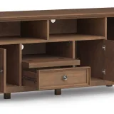 WYNDENHALL 72 inch Wide Transitional TV Media Stand For TVs up to 80 inches – furniture thumbnail 3