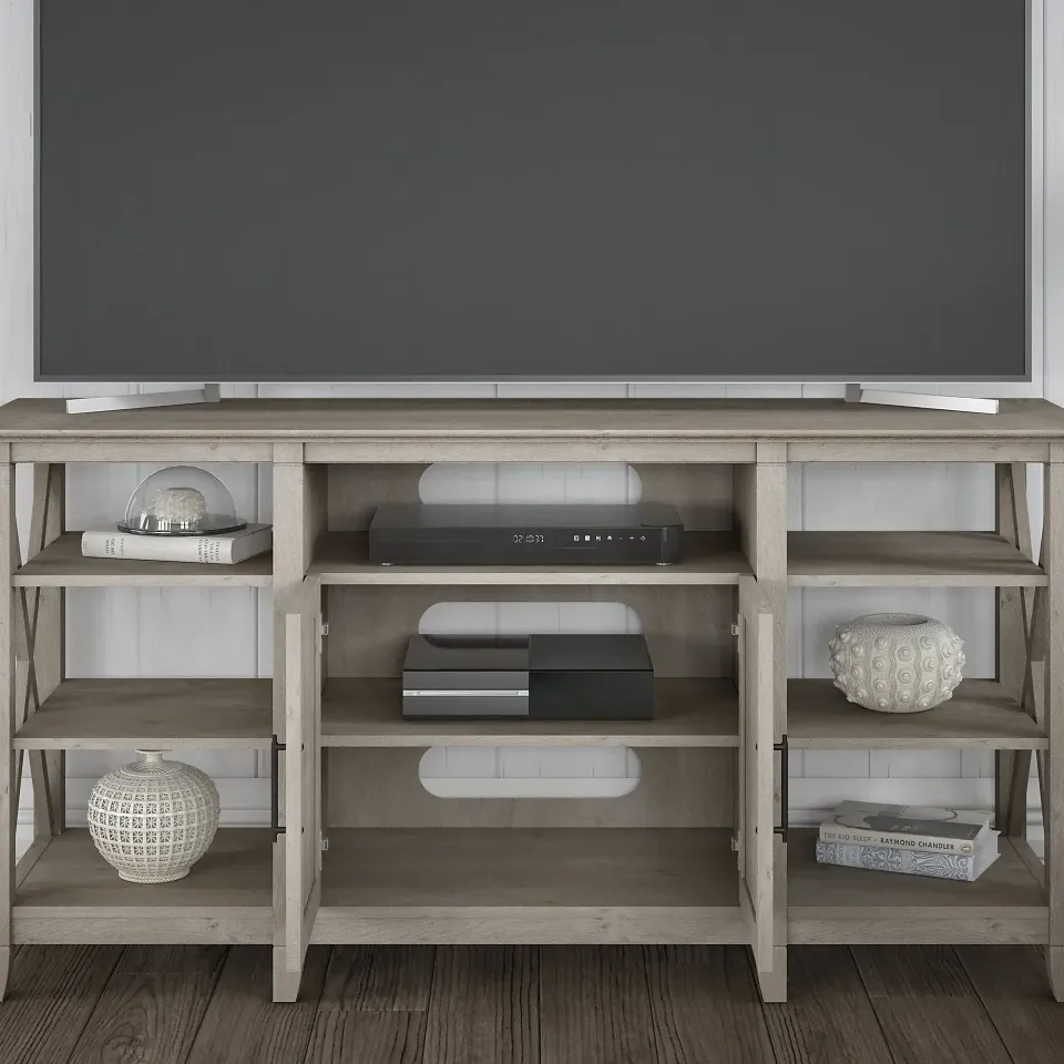 Key West Tall TV Stand with Storage – furniture - product image 4