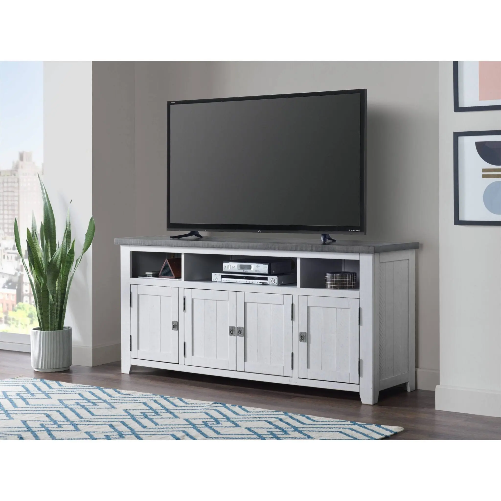 Nantucket 65-Inch Wide TV Stand with Storage – furniture