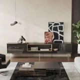 LED TV Stands Modern Entertainment Center for 85″ TV with Drawer – 80 inches – furniture thumbnail 6