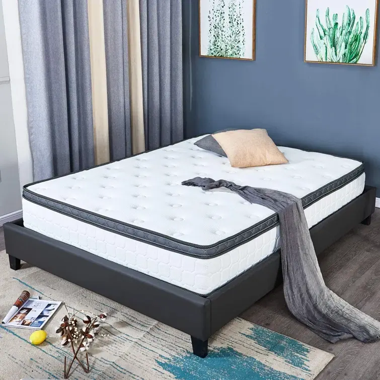 Zavior Furniture Upholstered Bed – furniture